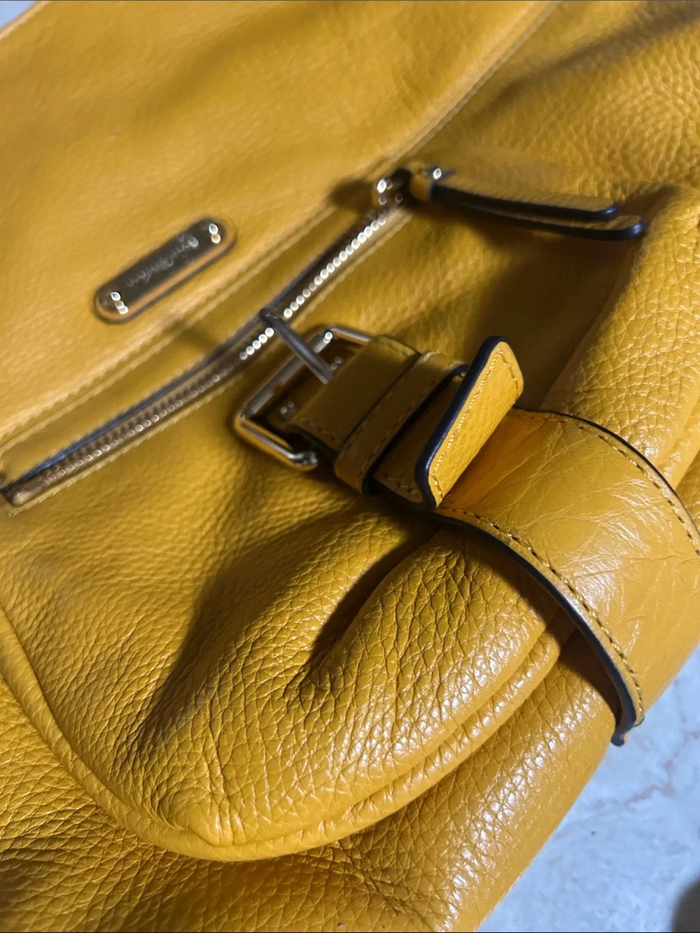 MICHAEL Michael Kors pebbled leather